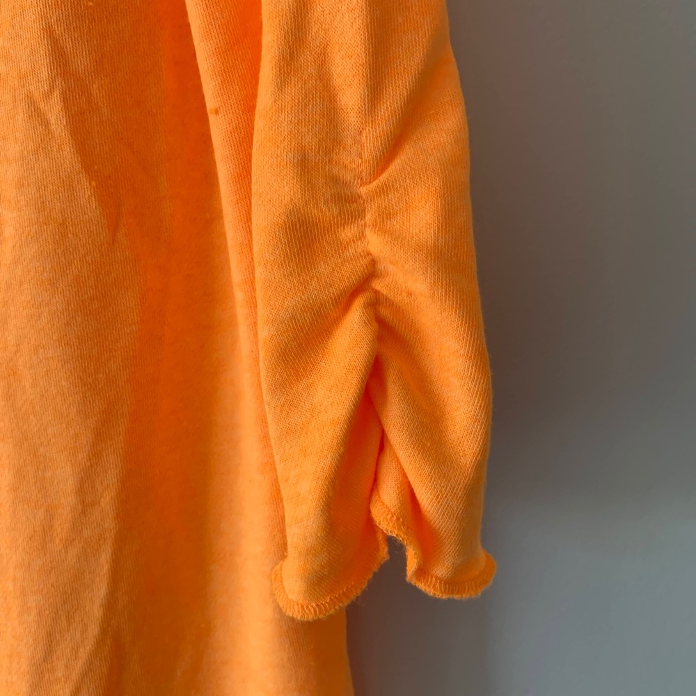 CALVIN KLEIN Orange Running Hoodie Medium NWT - Picture 2 of 2